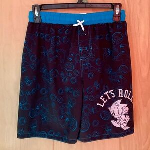 Sonic the Hedgehog Swim Shorts - EUC